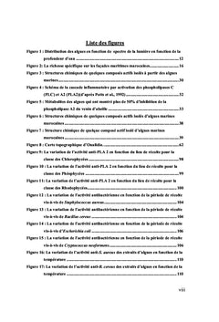 Evaluation de l'effet du lieu de recoltes algues marines des cotes atlantiques marocaines