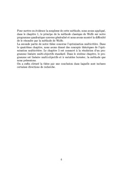 Optimisation: mono-objectif et multiobjectif