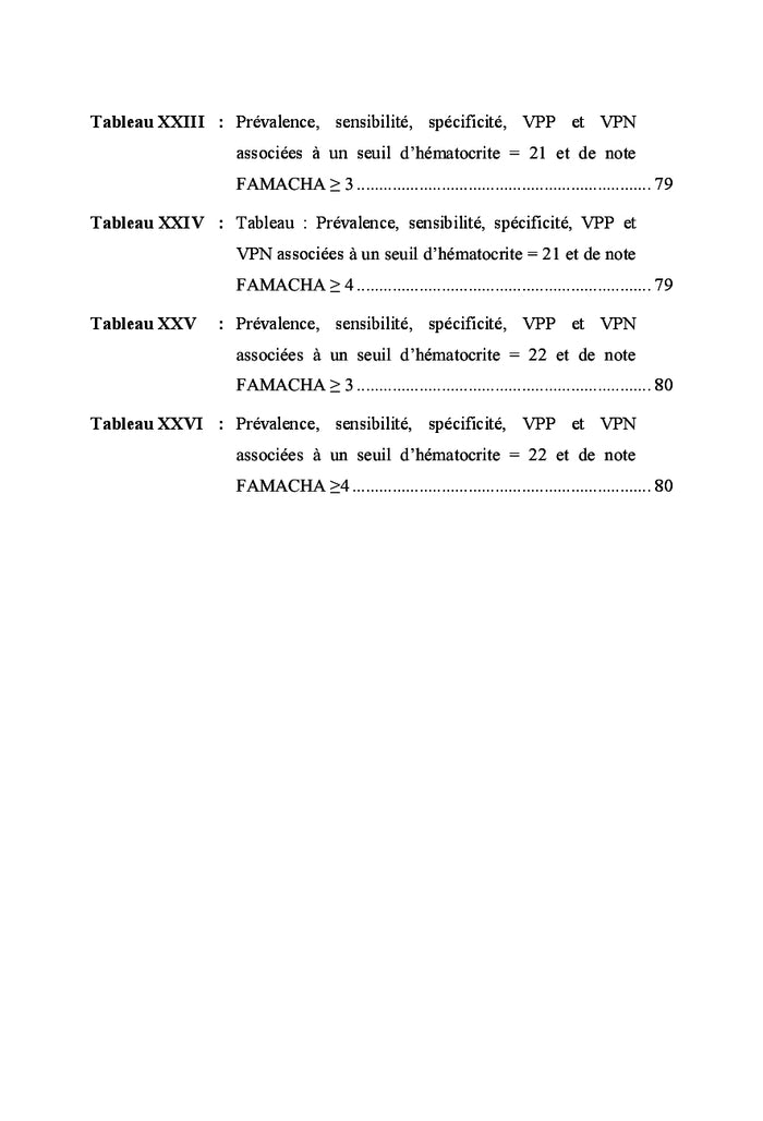 Méthode Famacha, outils de diagnostic de l'anémie clinique des ovins