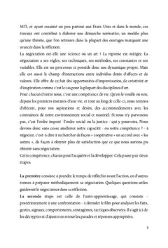 Procédures sur l'analyse et la gestion des conflits