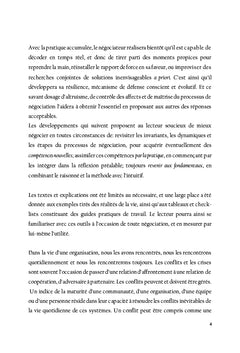 Procédures sur l'analyse et la gestion des conflits