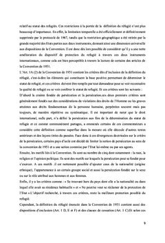 La protection des droits des réfugiés au Burkina Faso