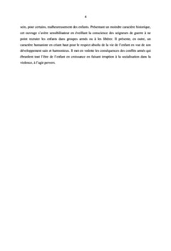 La conscription d'enfants dans les groupes armés