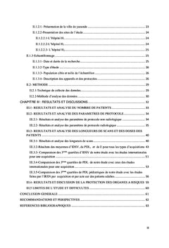Optimisation de l'exposition des patients pédiatriques