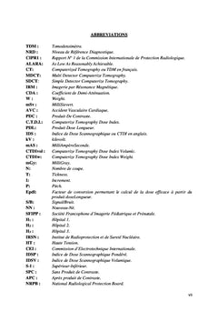 Optimisation de l'exposition des patients pédiatriques