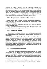 L'élevage des Larves de palmier et l'Apiculture