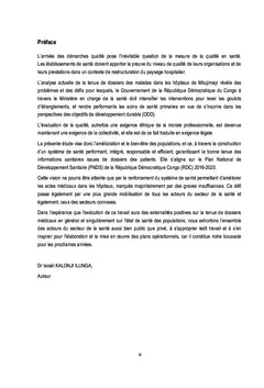 Tenue des dossiers médicaux