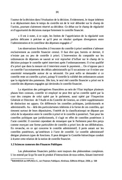 Contrôle des finances publiques en tant que levier d'encadrement des recettes mobilisées en RDCongo