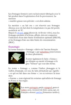 Le fromage