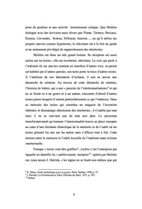 Les procédés de la réécriture dans l'oeuvre dramatique de Molière