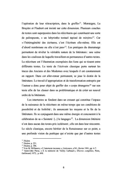 Les procédés de la réécriture dans l'oeuvre dramatique de Molière