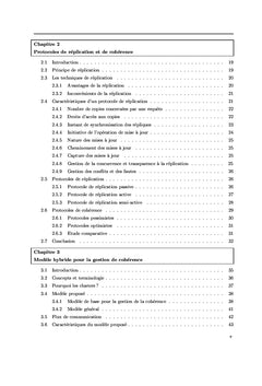 Gestion de la cohérence de répliques des fichiers