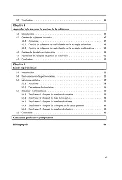 Gestion de la cohérence de répliques des fichiers