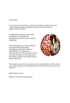 Produits d'oxydation des lipides