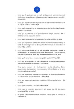 Gestion de Subvention des bailleurs de fonds multilatéraux