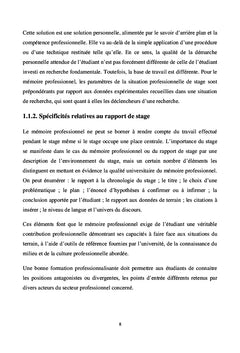 L'art Du Mémoire Professionnel