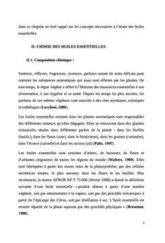 Les huiles essentielles et les propriétés pharmacologiques des plantes médicinales