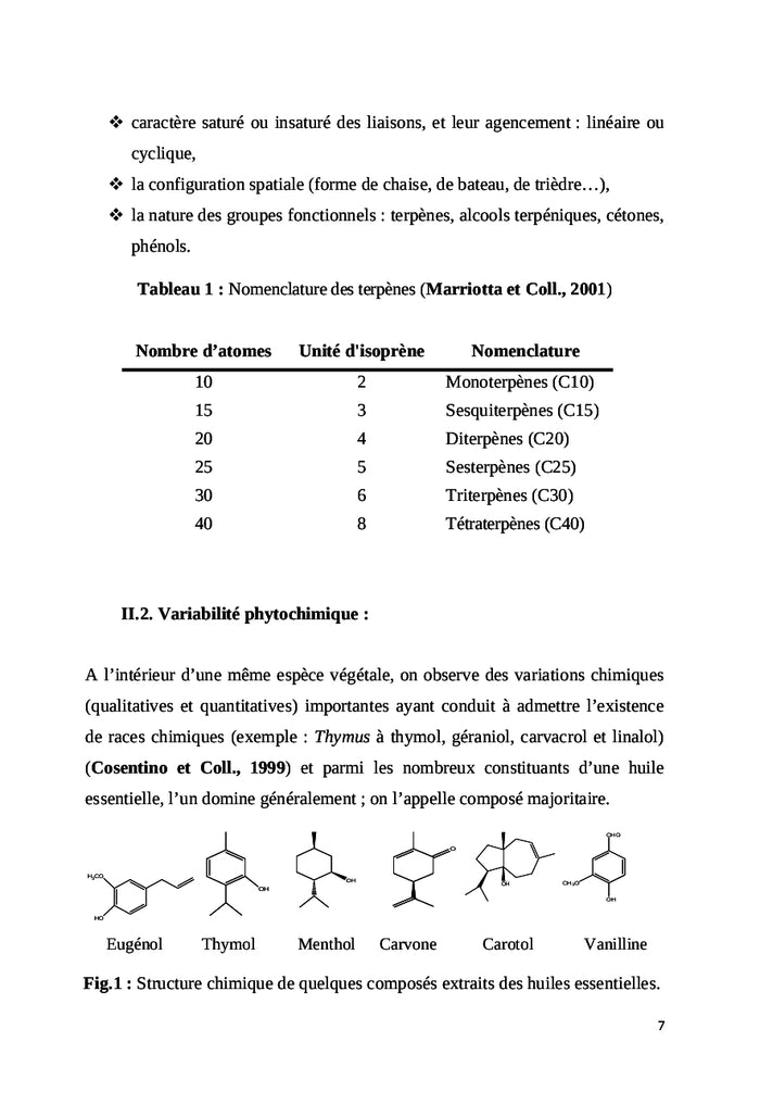 Les huiles essentielles et les propriétés pharmacologiques des plantes médicinales