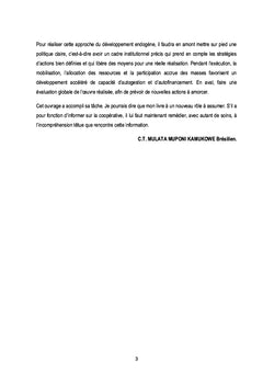 Animation et gestion des coopératives