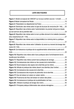Etude des connaissances, attitudes et pratiques