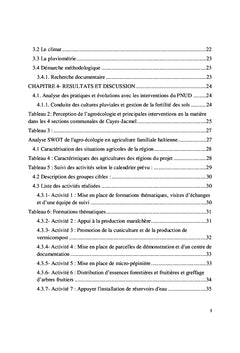 L'agroforesterie/l'agroécologie, quelles perspectives pour Haïti?