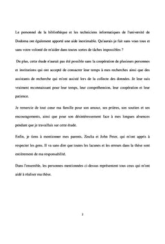 La pratique du paiement de la dot en Tanzanie : Une étude de cas du Karagwe