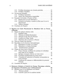 États Thermiques et Énergétiques d'un Supraconducteur en 3D