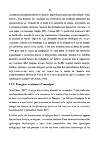 Energie, environnement et croissance économique au Burkina Faso