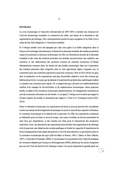Exportations et croissance économique