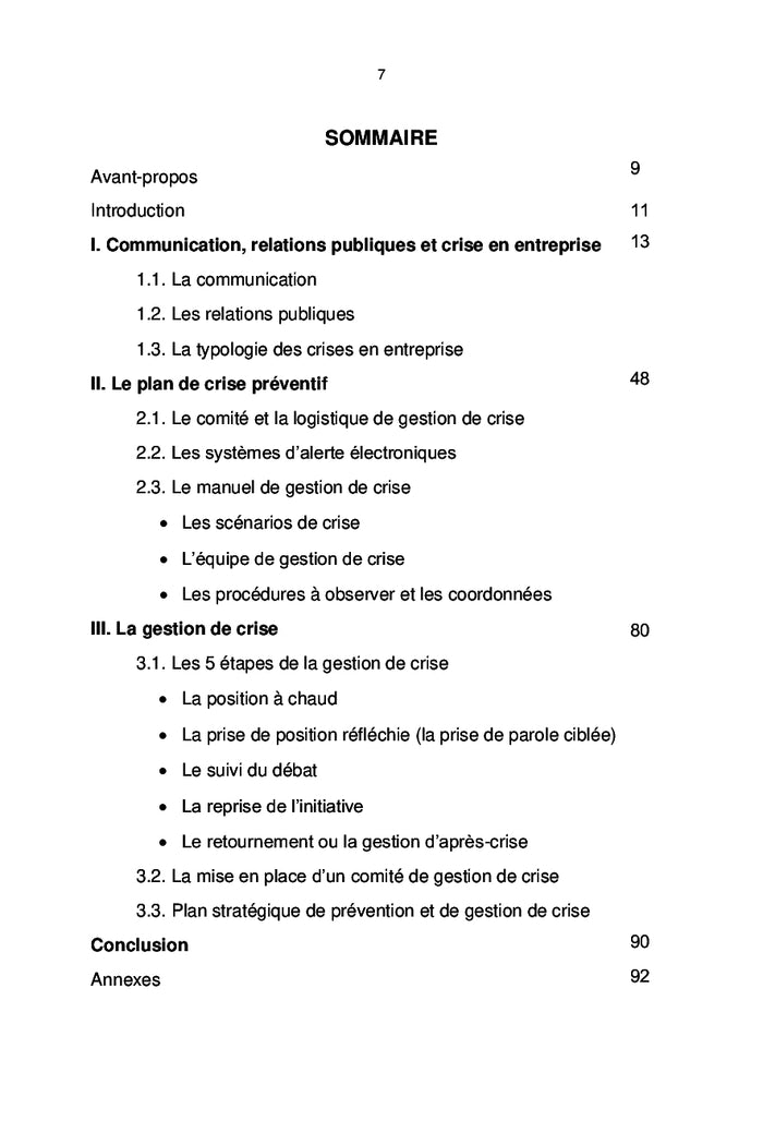 Relations publiques et communication de crise