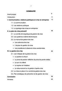 Relations publiques et communication de crise