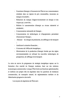 Base méthodologique et conceptuelle du développement énergétique