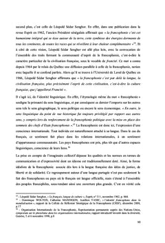 Les ressorts de l'OIF dans le système judiciaire international