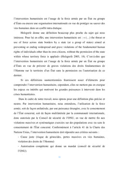 Intervention humanitaire de la France en Cote d'Ivoire au miroir de l'acquittement de Laurent Gbagbo