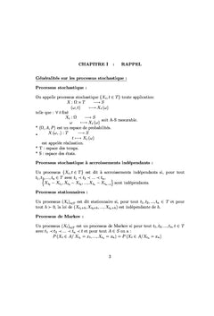 Chaînes de Markov à temps discret