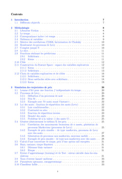 Une application du Deep Learning en finance