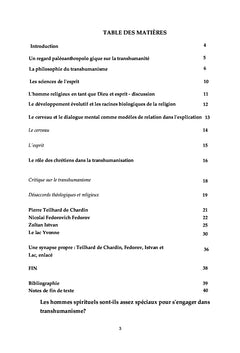 Les religieux sont-ils des humains et le transhumanisme