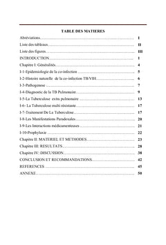 Prise en charge intégrée de la co-infection TB/VIH :
