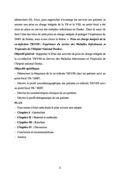 Prise en charge intégrée de la co-infection TB/VIH :