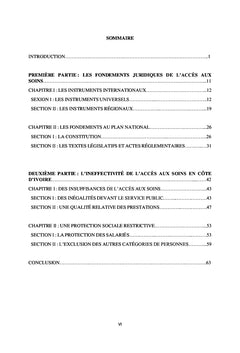 L'accès aux soins en Côte d'Ivoire