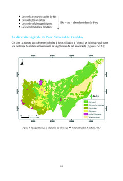 La biodiversité végétale du parc national de Tazekka