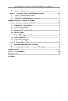 Contrôle de gestion et gouvernance des collectivités locales sénégalaises