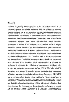 Les études germaniques en Afrique : enjeux et perspectives