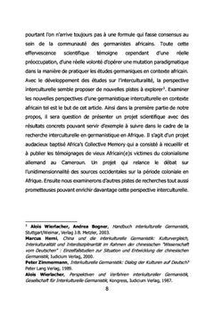 Les études germaniques en Afrique : enjeux et perspectives