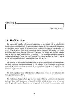 La Décomposition Parcimonieuse pour le débruitage d'images