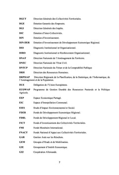 Etude de la politique de régionalisation au Mali