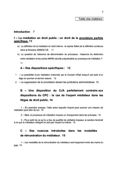 La médiation en droit public