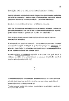 La médiation en droit public