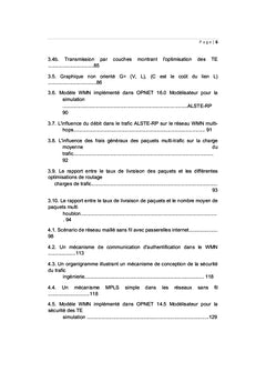 Optimisation multicouche de l'ingénierie du trafic