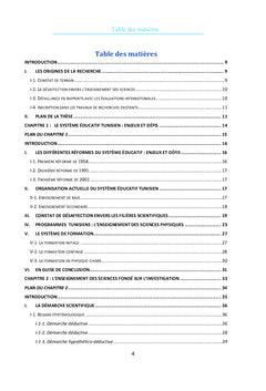 La formation en démarche d'investigation et les pratiques enseignantes